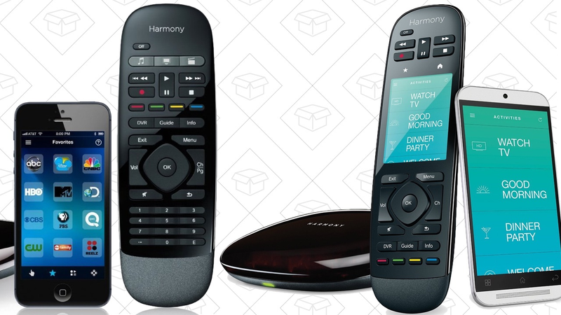Refurb Logitech Harmony Ultimate, $170 | Refurb Logitech Harmony Smart Control, $54